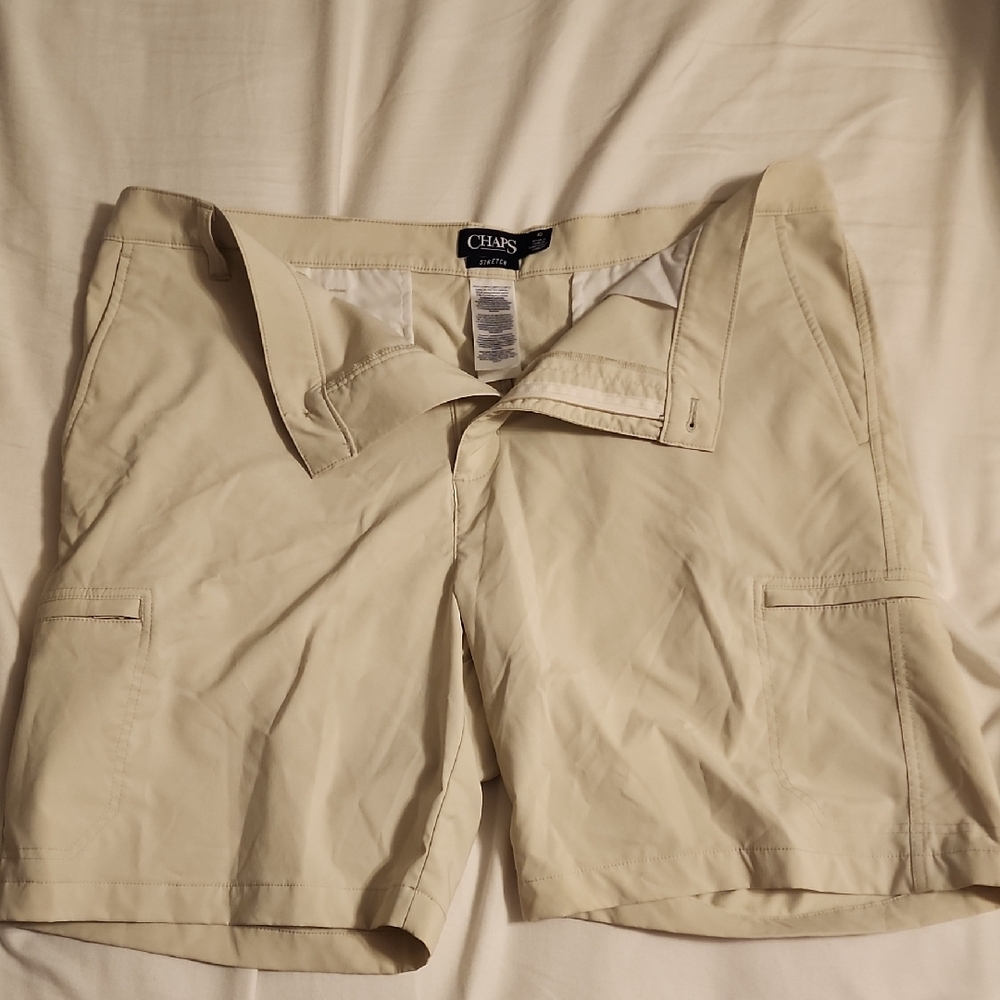 Chaps Beige Cargo Shorts